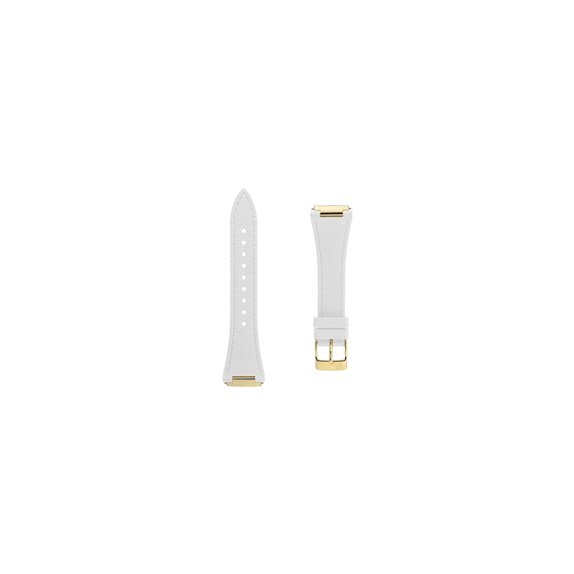White gold online plated watch
